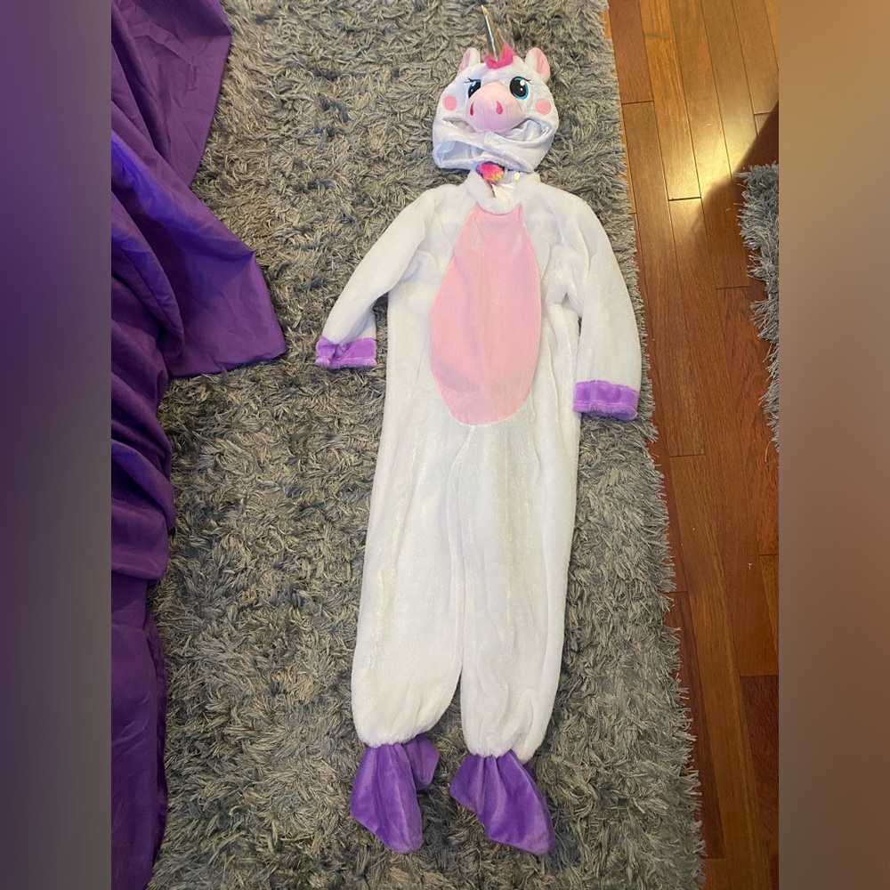 Girls unicorn costume size small